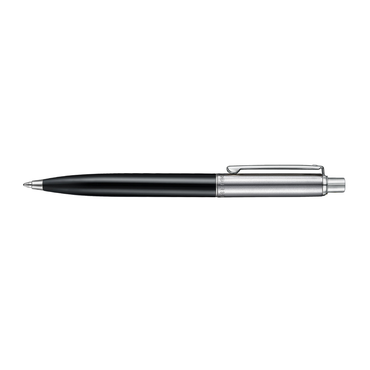 Caneta Sheaffer Sentinel - Glossy Black and Brushed Chrome - Esferográfica Sheaffer
