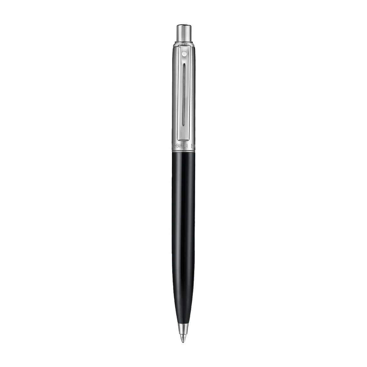 Caneta Sheaffer Sentinel - Glossy Black and Brushed Chrome - Esferográfica Sheaffer