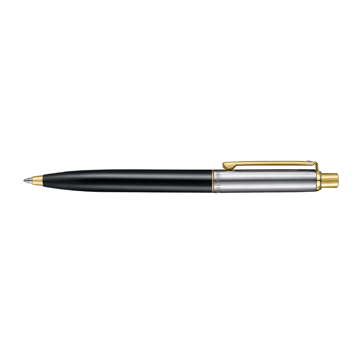 Caneta Sheaffer Sentinel - Glossy Black, Chrome and Gold - Esferográfica Sheaffer