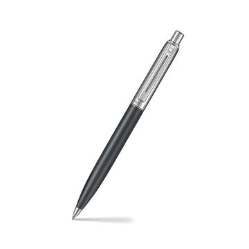 Caneta Sheaffer Sentinel - Matte Black and Brushed Chrome - Esferográfica Sheaffer