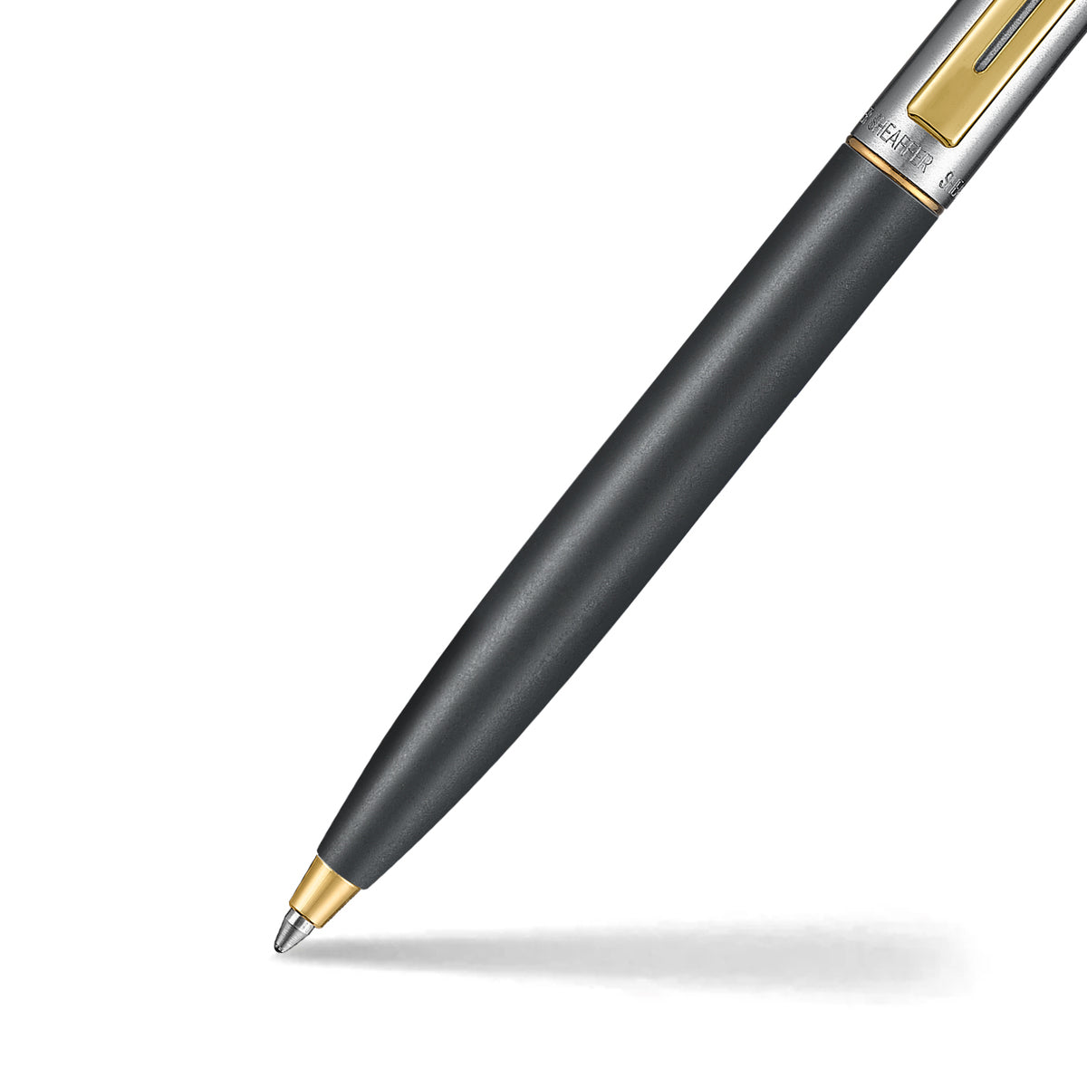 Caneta Sheaffer Sentinel - Matte Black, Chrome and Gold - Esferográfica Sheaffer