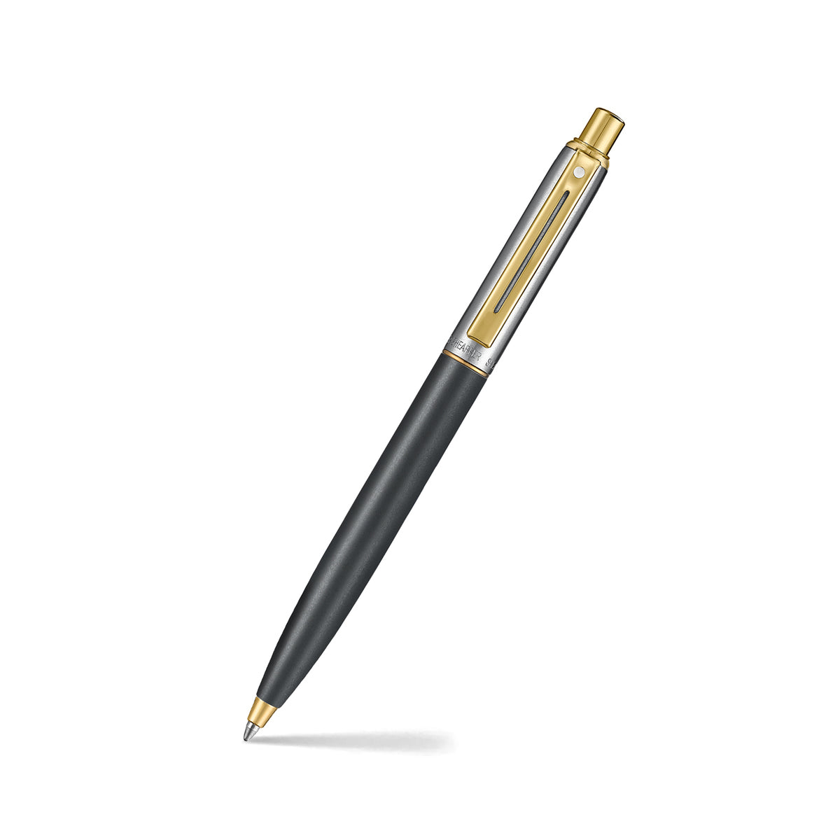 Caneta Sheaffer Sentinel - Matte Black, Chrome and Gold - Esferográfica Sheaffer