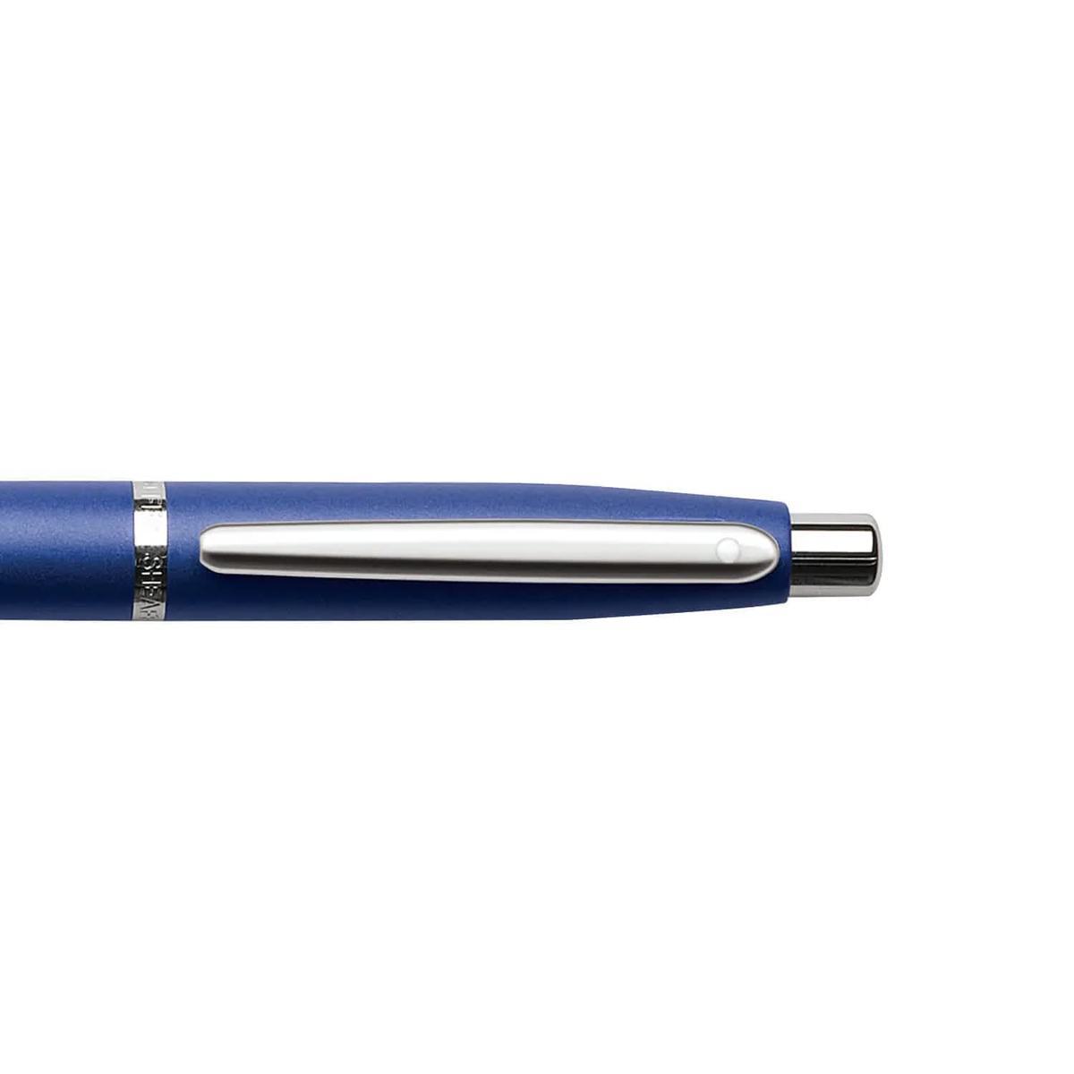 Caneta Sheaffer VFM - Neon Blue and Chrome - Esferográfica Sheaffer