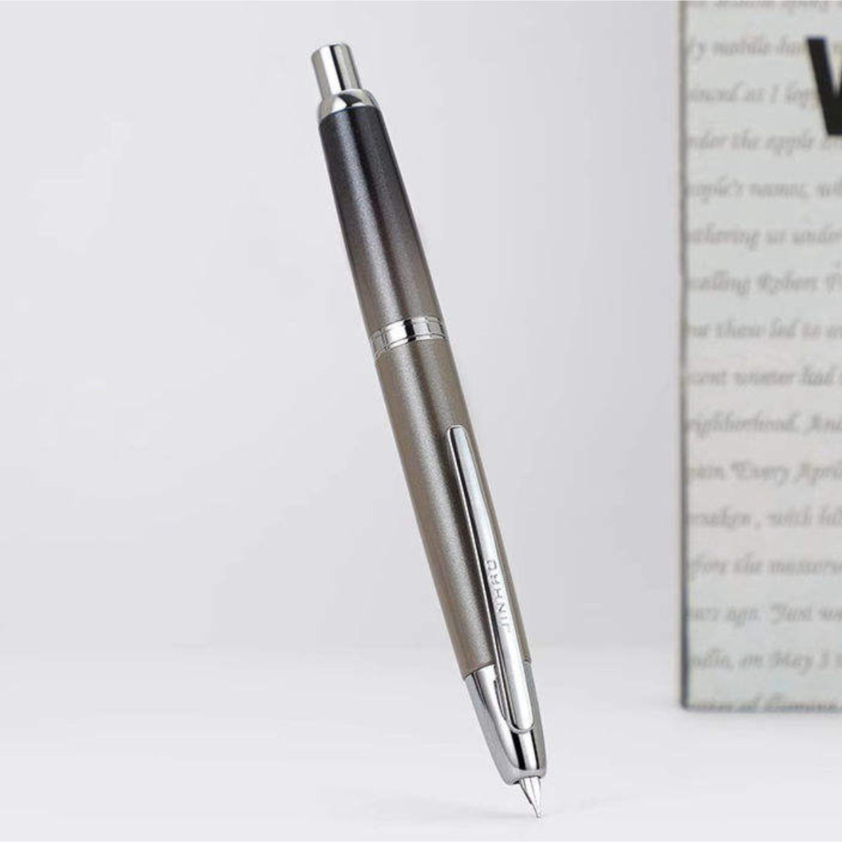 Caneta Tinteiro Jinhao 10 Gradient Grey - F Jinhao