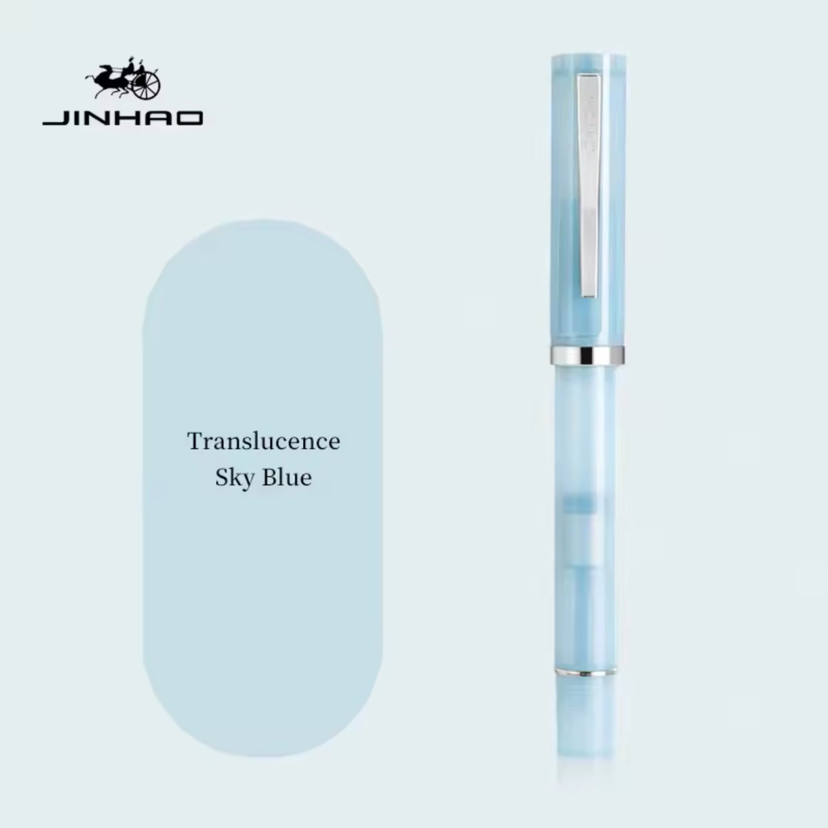 Caneta Tinteiro Jinhao 58 Blue - F Jinhao