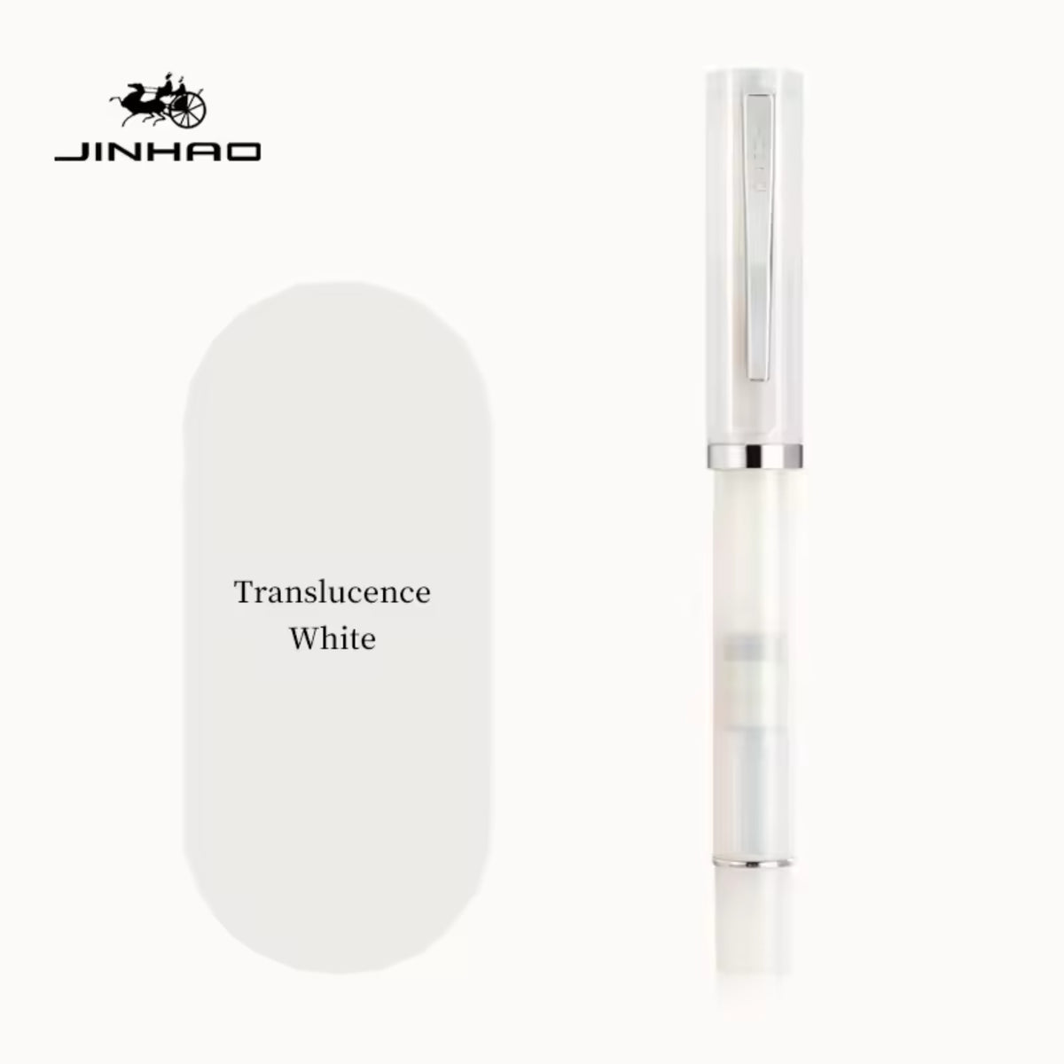 Caneta Tinteiro Jinhao 58 Translucent - F Jinhao
