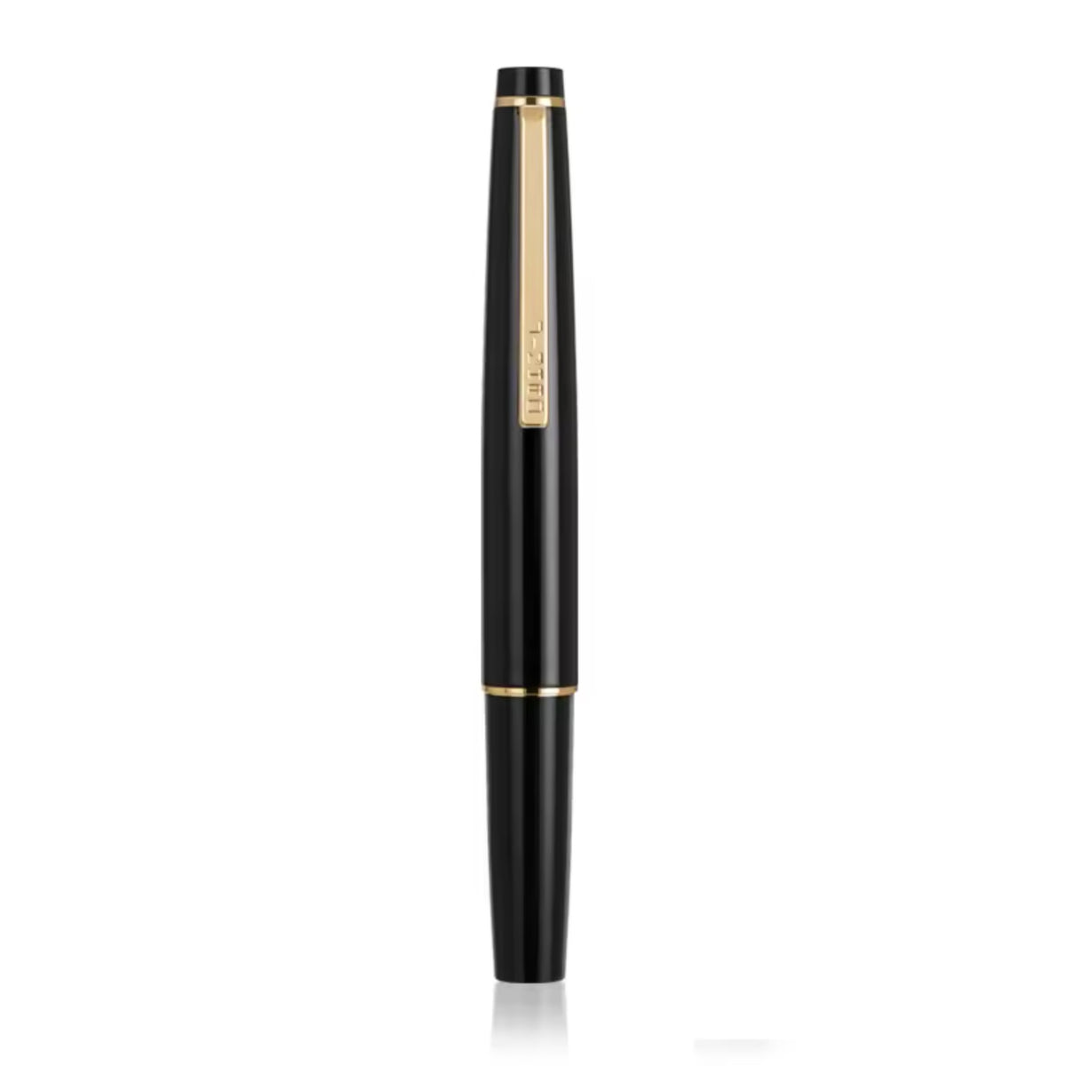 Caneta Tinteiro Jinhao 59 Black Gold Trims - F Jinhao