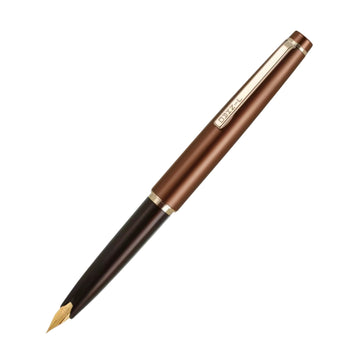 Caneta Tinteiro Jinhao 59 Coffee Gold - EF Jinhao