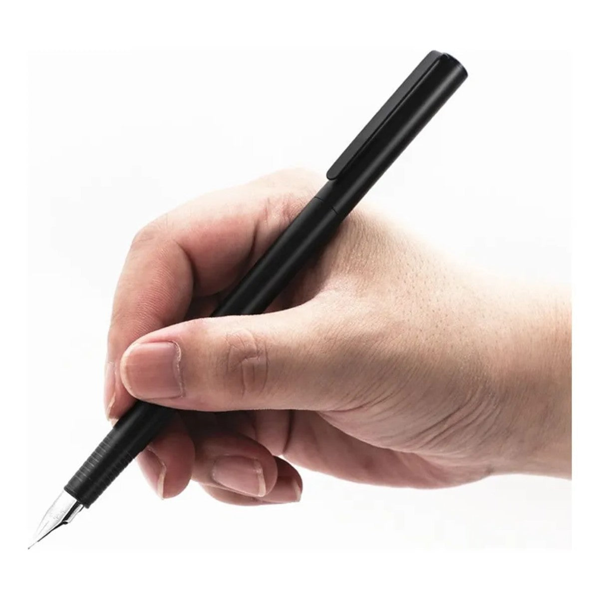 Caneta Tinteiro Jinhao 65 Black - Ponta F Livraria Skilo