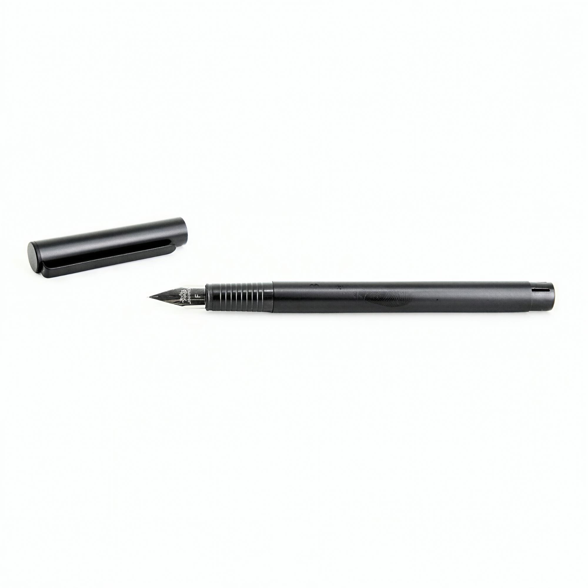 Caneta Tinteiro Jinhao 65 Black - Ponta F Jinhao