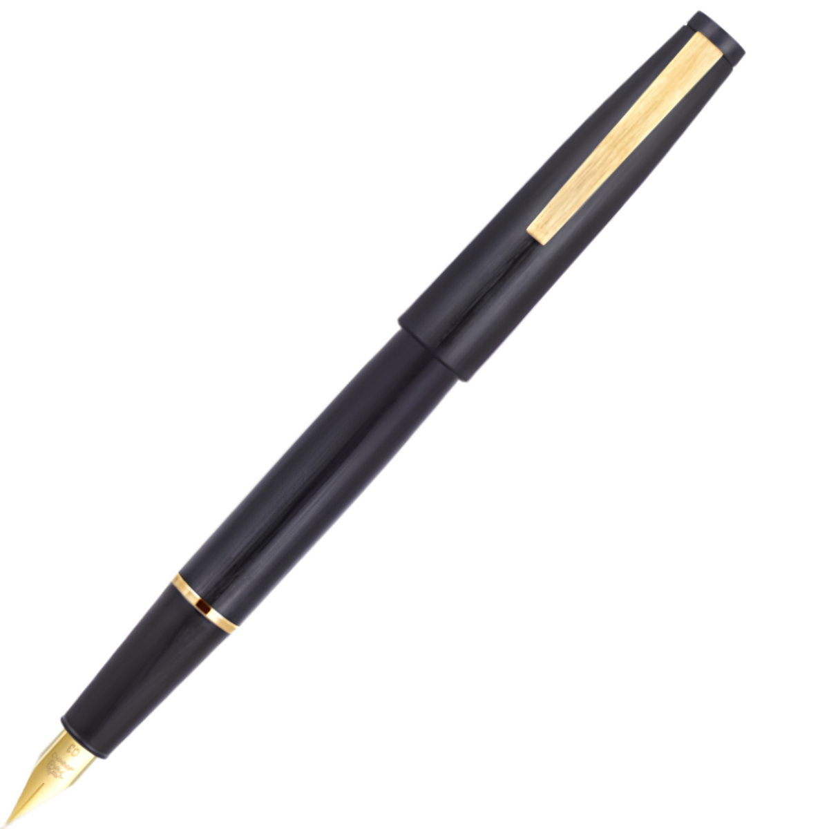 Caneta Tinteiro Jinhao 80 Dark Blue Gold Trims - F Jinhao
