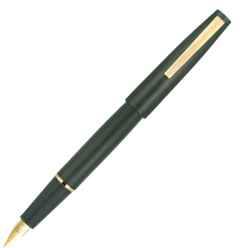 Caneta Tinteiro Jinhao 80 Dark Green Gold Trims - F Jinhao