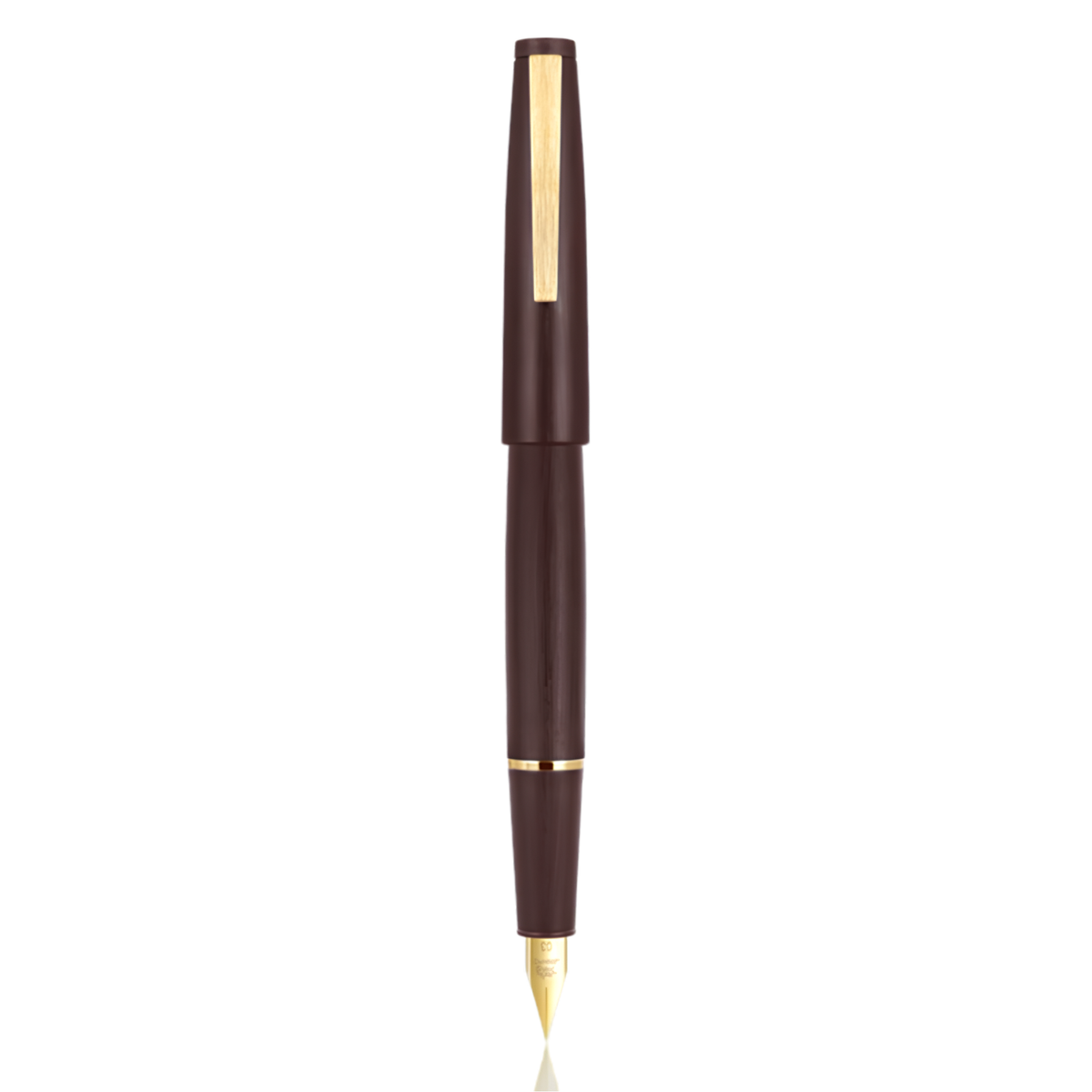 Caneta Tinteiro Jinhao 80 Red Vine Gold Trims - F Jinhao