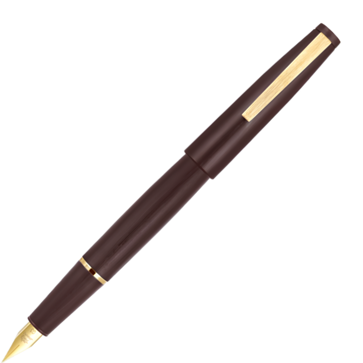 Caneta Tinteiro Jinhao 80 Red Vine Gold Trims - F Jinhao