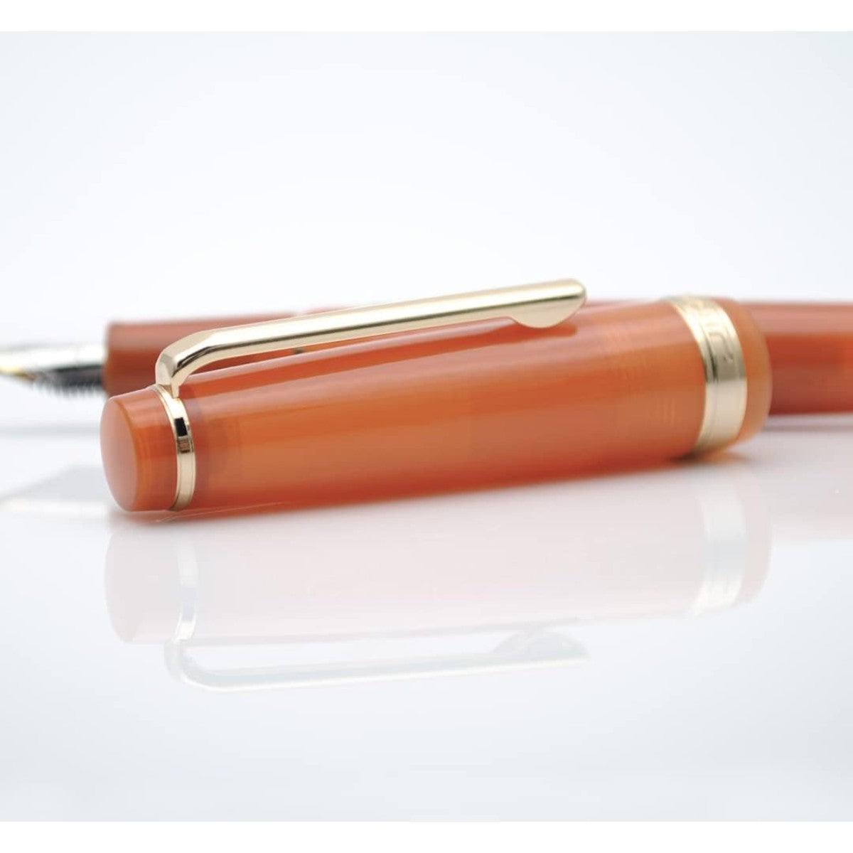 Caneta Tinteiro Jinhao 82 T Brown - Ponta EF Jinhao