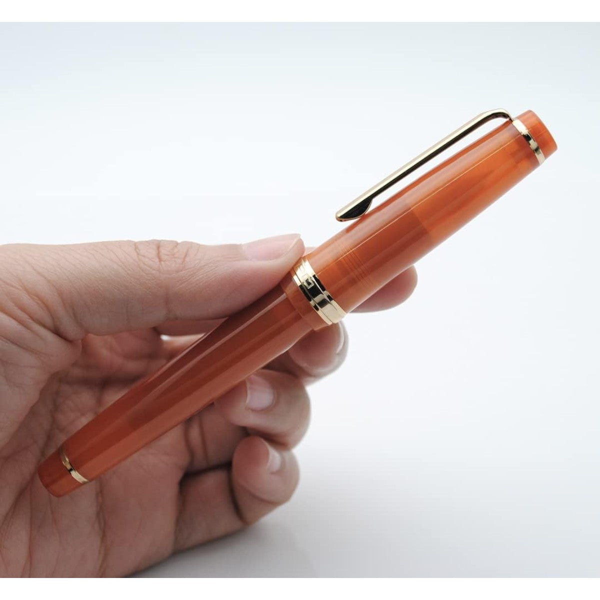 Caneta Tinteiro Jinhao 82 T Brown - Ponta EF Jinhao