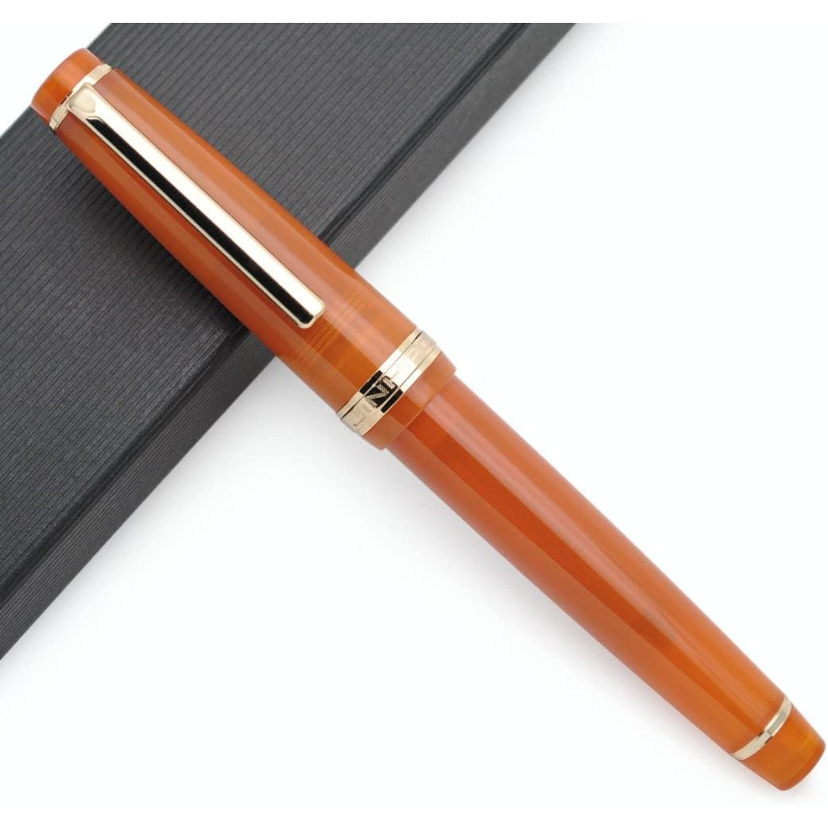 Caneta Tinteiro Jinhao 82 T Brown - Ponta EF Jinhao