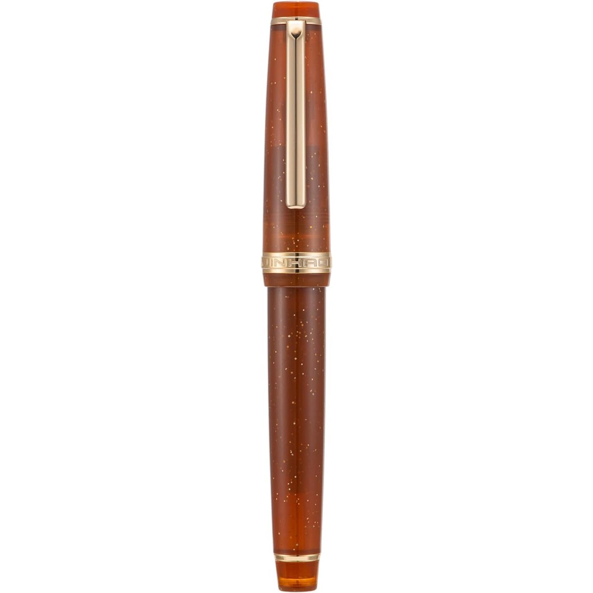 Caneta Tinteiro Jinhao 82 T Fluorescent Coffee - Ponta EF Jinhao