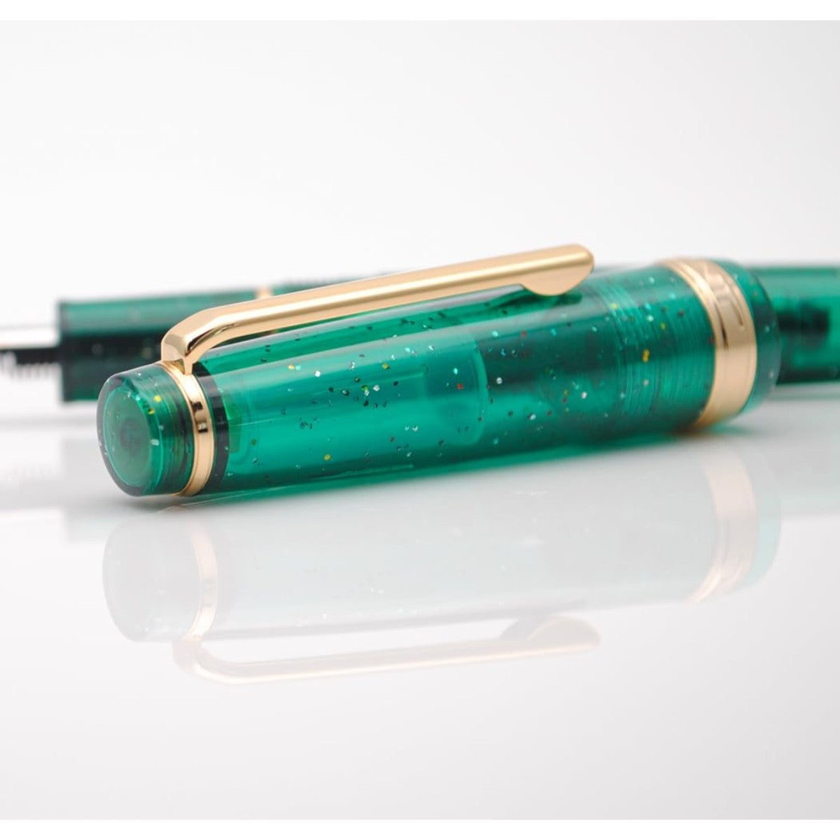 Caneta Tinteiro Jinhao 82 T Fluorescent Dark Green - Ponta F Jinhao