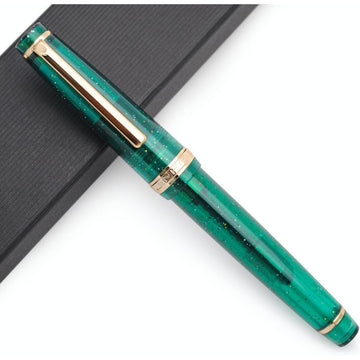 Caneta Tinteiro Jinhao 82 T Fluorescent Dark Green - Ponta F Jinhao