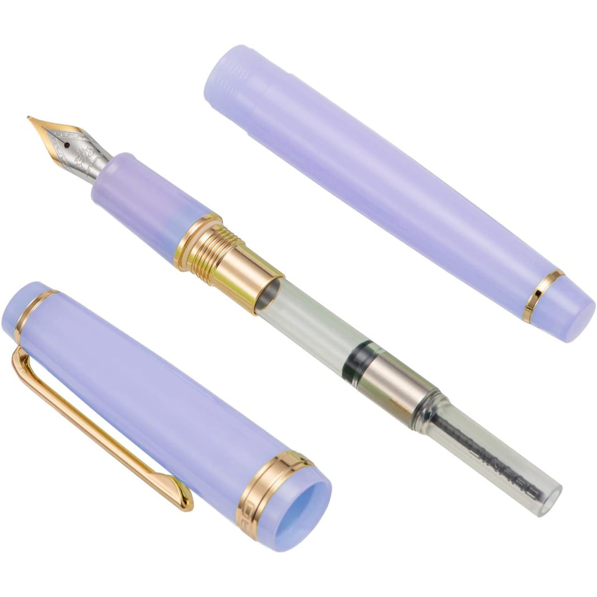 Caneta Tinteiro Jinhao 82 T Purple - Ponta F Jinhao