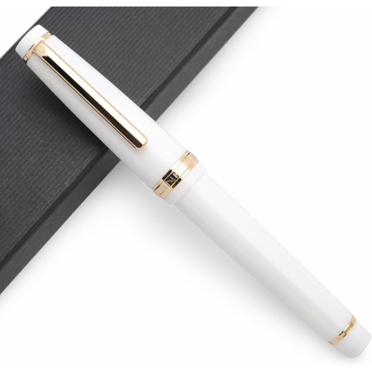 Caneta Tinteiro Jinhao 82 T White - Ponta EF Jinhao