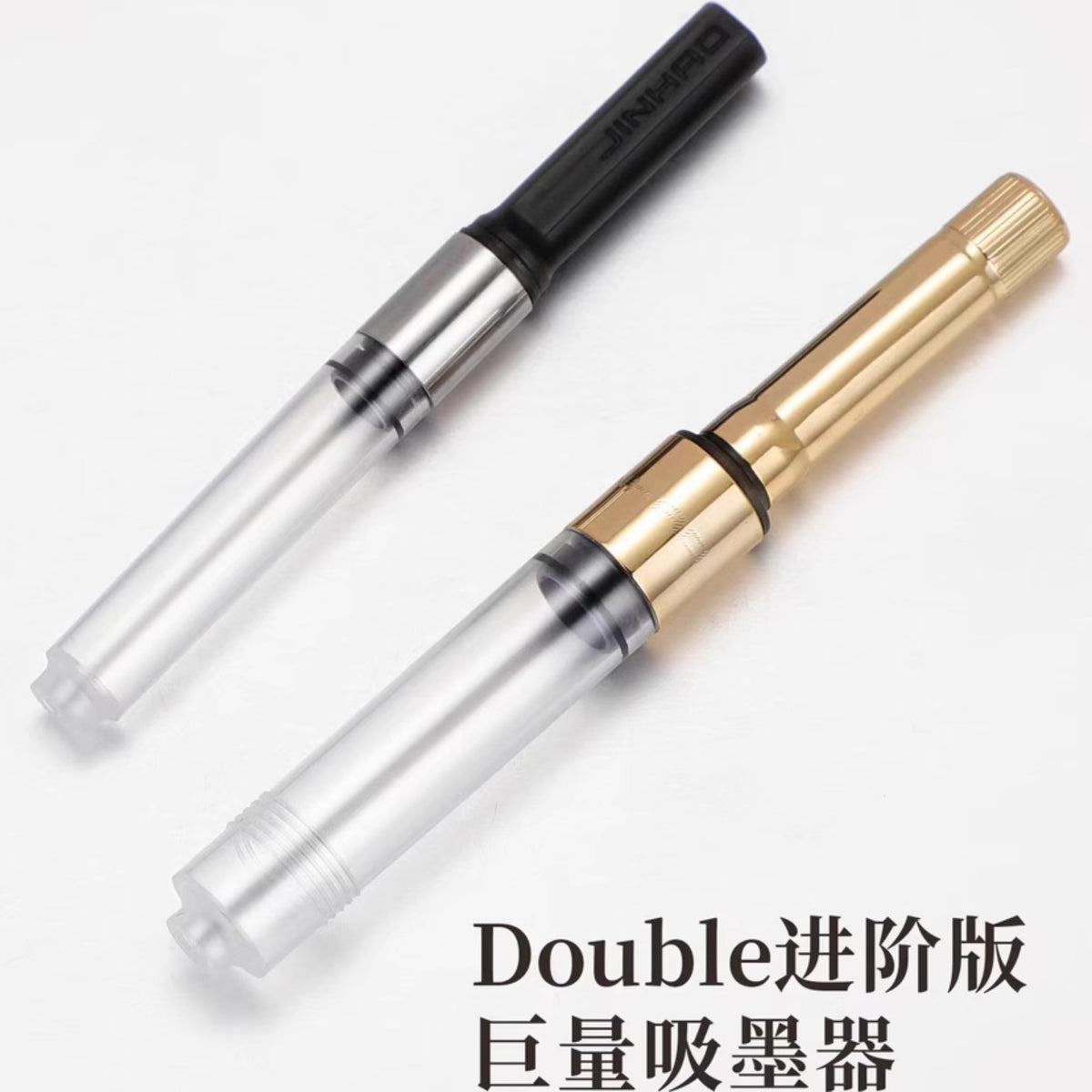 Caneta Tinteiro Jinhao 9019 Transparent with Gold Trims - F Jinhao