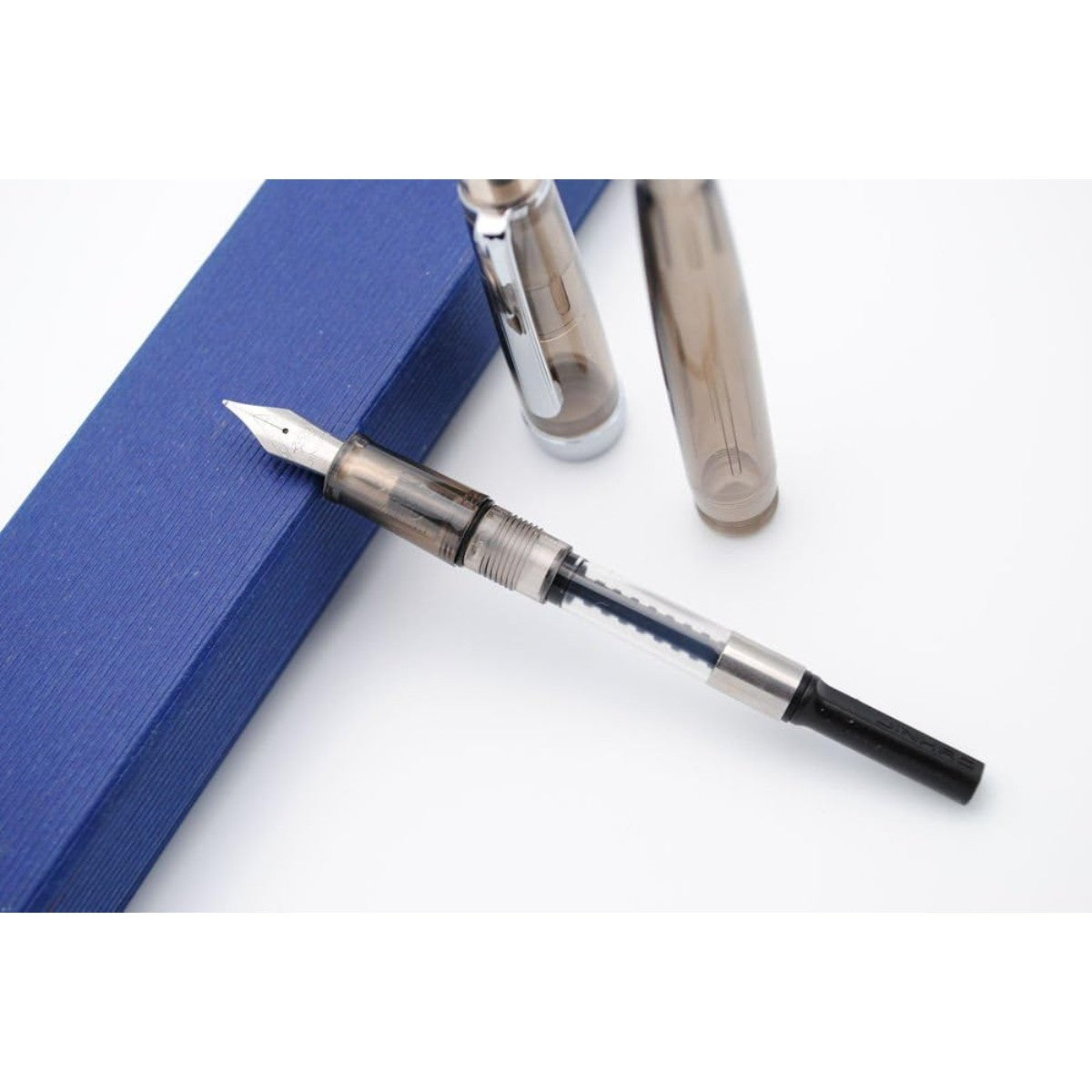 Caneta Tinteiro Jinhao 992 Transparent Black - Ponta EF Jinhao