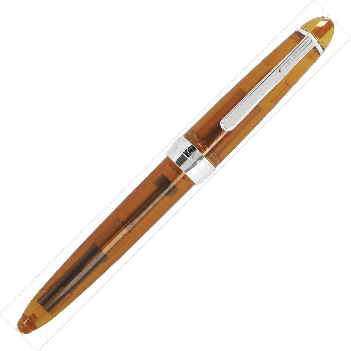 Caneta Tinteiro Jinhao 992 Transparent Coffee - F Jinhao