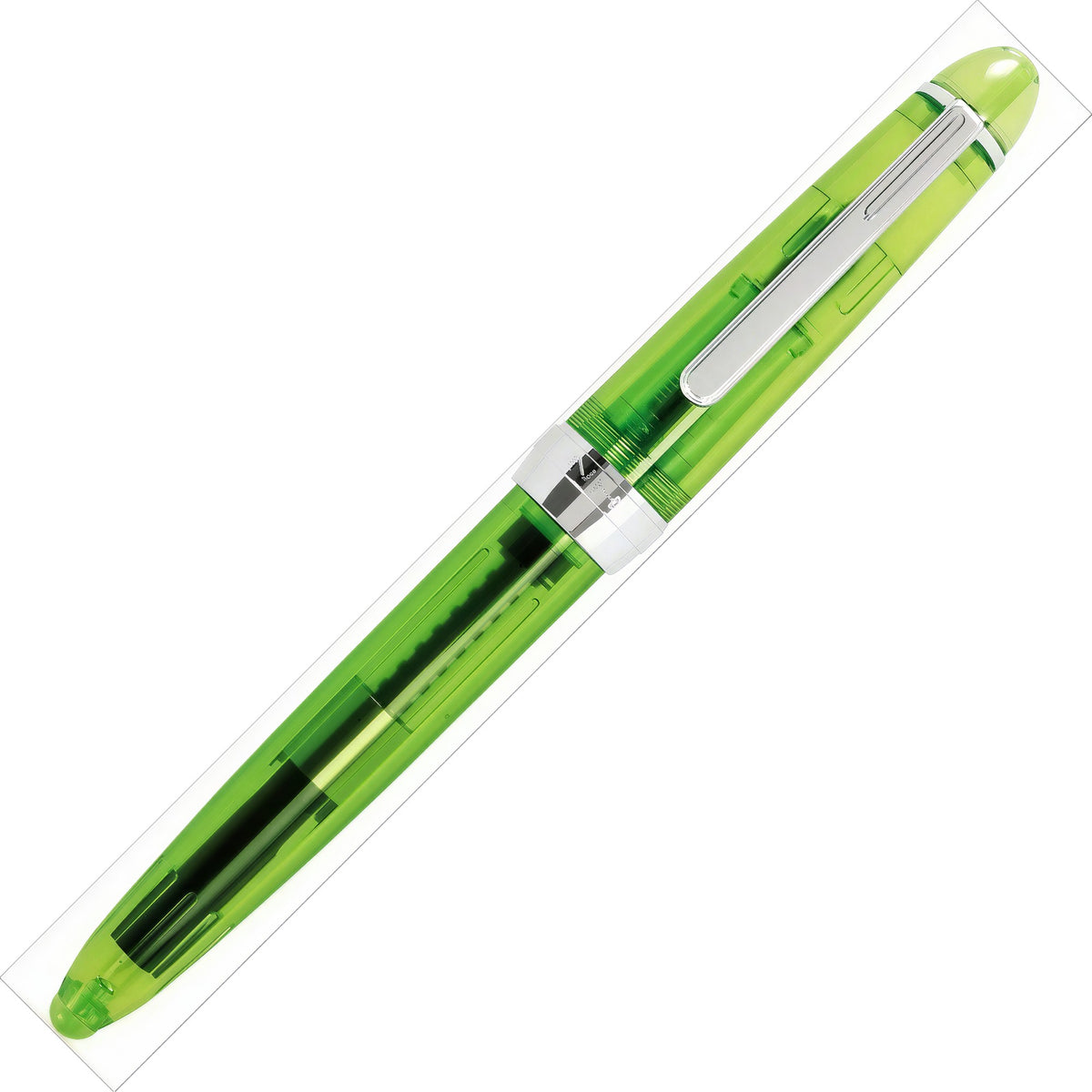 Caneta Tinteiro Jinhao 992 Transparent Green - F Jinhao