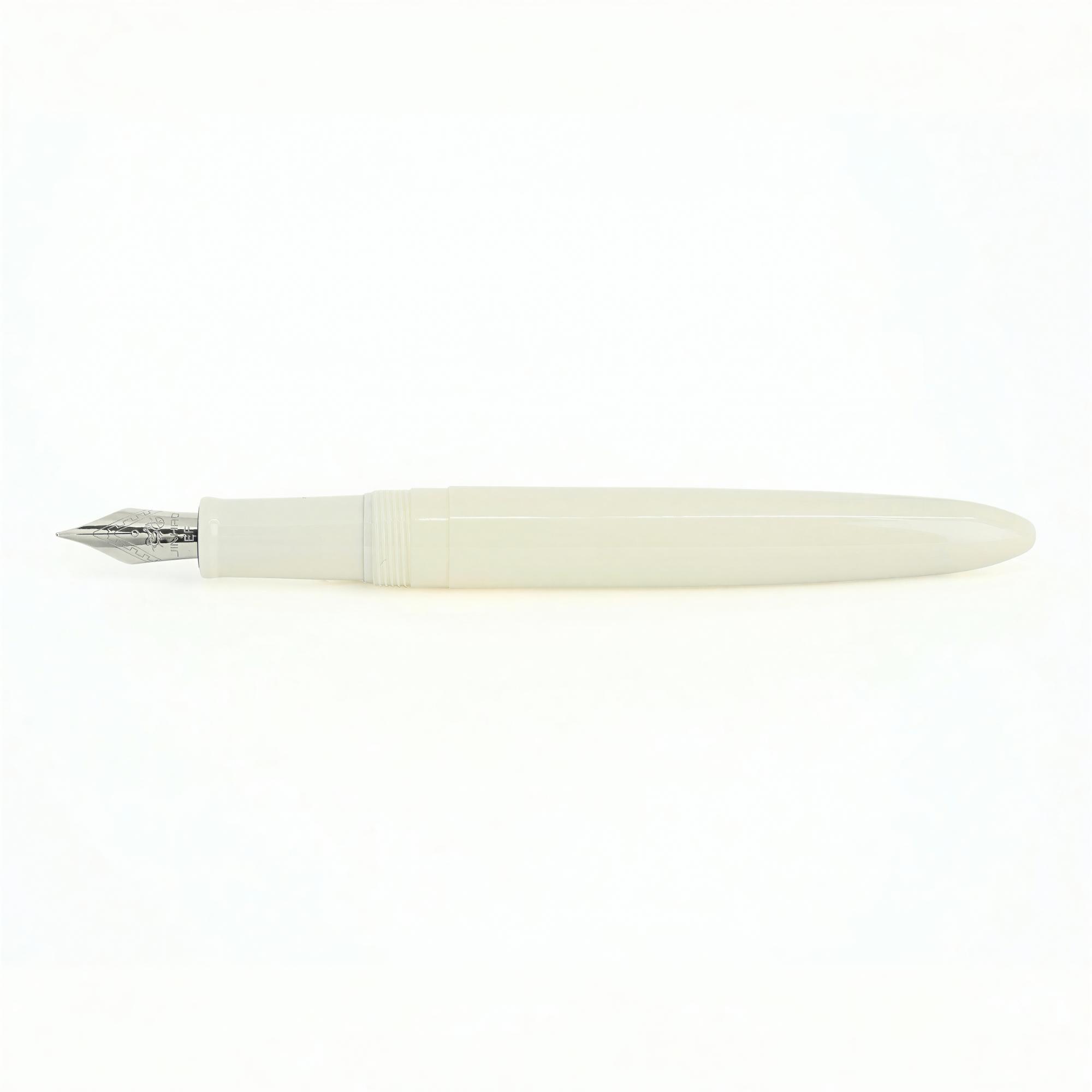 Caneta Tinteiro Jinhao 992 White - Ponta EF Jinhao