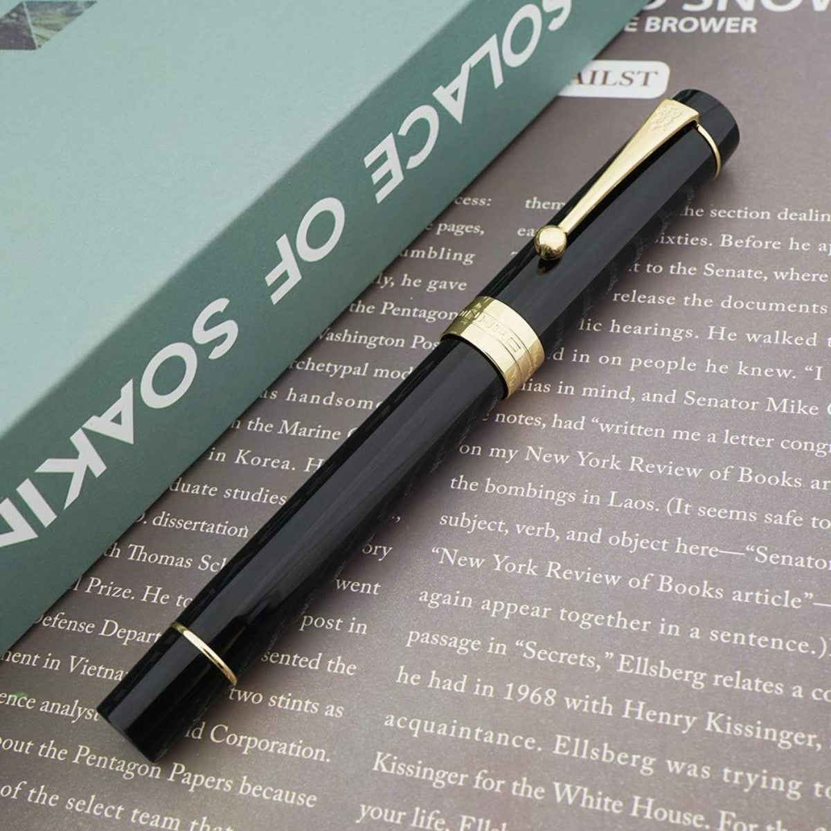 Caneta Tinteiro Jinhao Century 100 Black - Ponta EF Jinhao