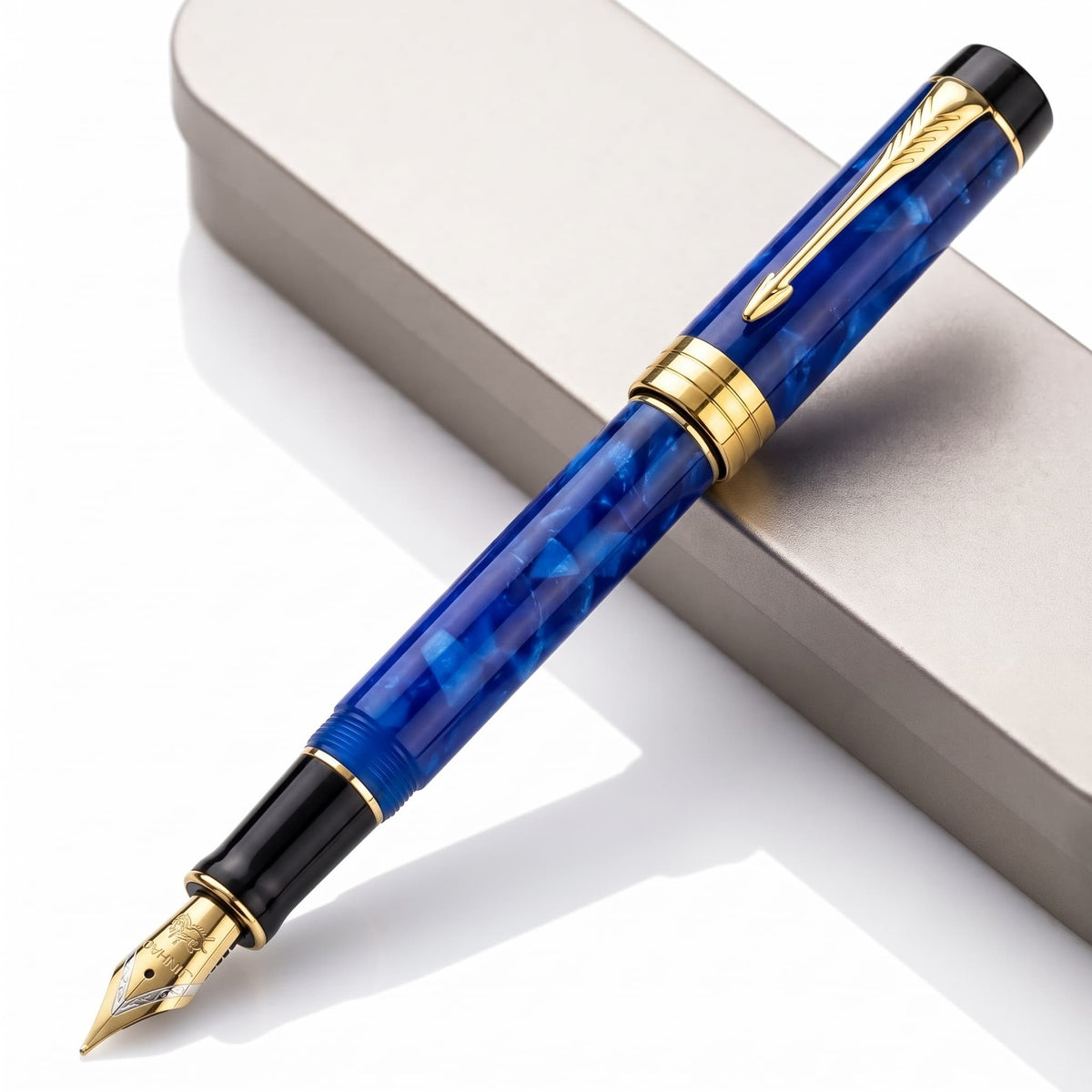 Caneta Tinteiro Jinhao Century 100 Deep Sea Blue - Ponta F Jinhao