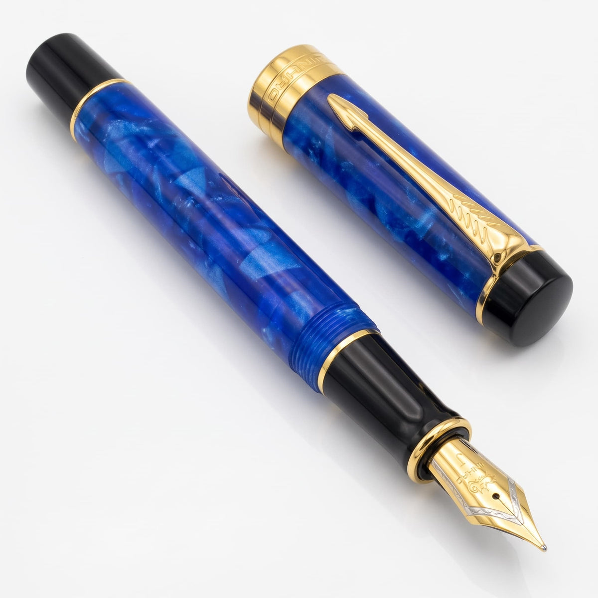 Caneta Tinteiro Jinhao Century 100 Deep Sea Blue - Ponta F Jinhao