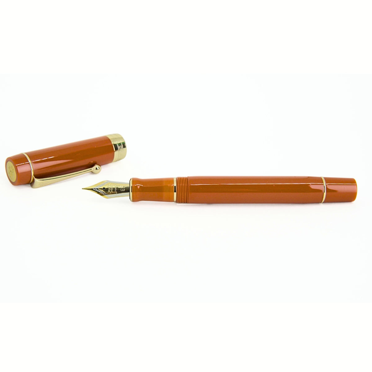 Caneta Tinteiro Jinhao Century 100 Light Brown- Ponta EF Jinhao