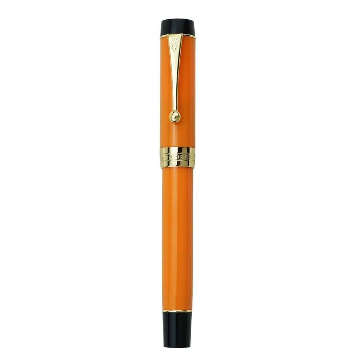 Caneta Tinteiro Jinhao Century 100 Orange Yellow - Ponta F Jinhao