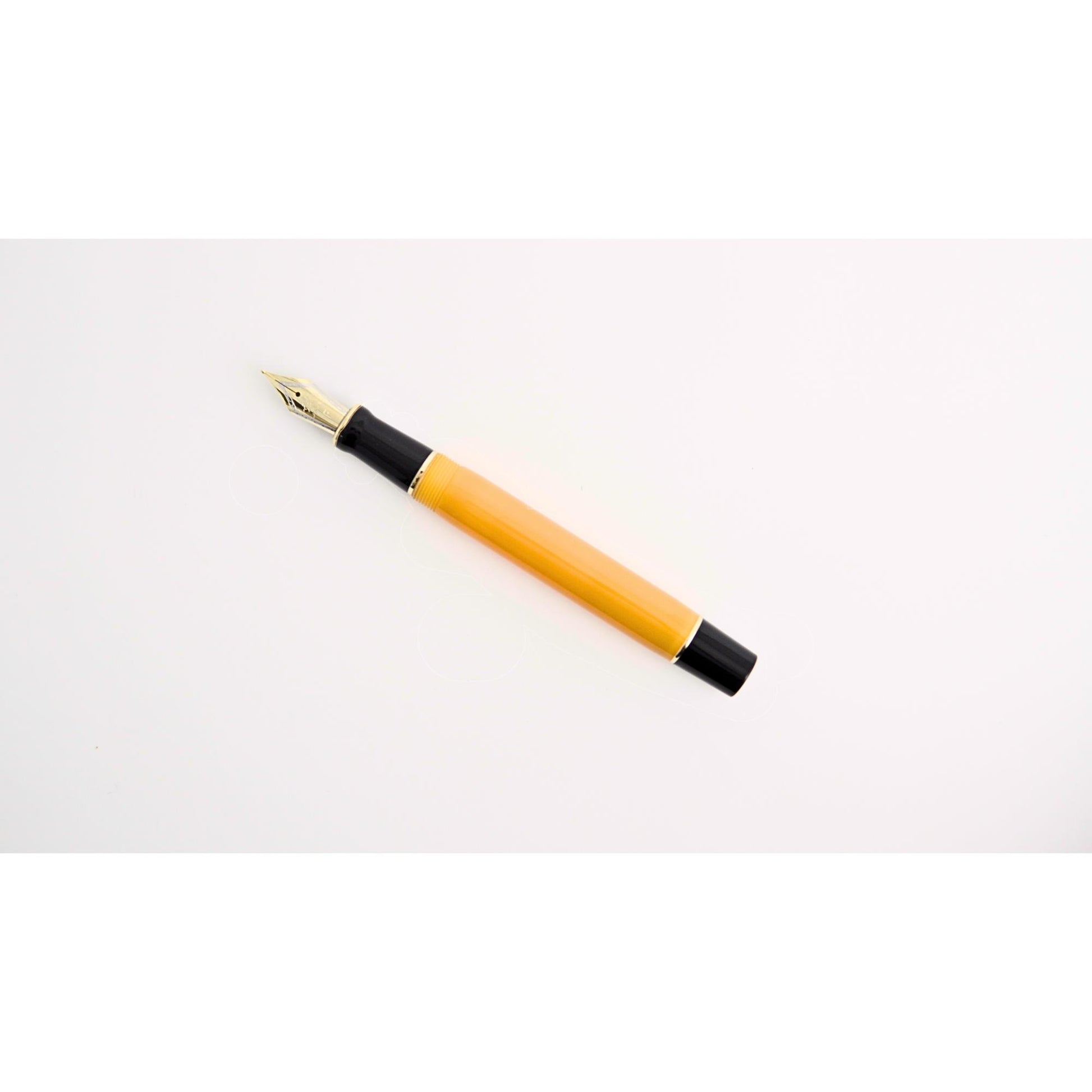 Caneta Tinteiro Jinhao Century 100 Orange Yellow - Ponta F Jinhao