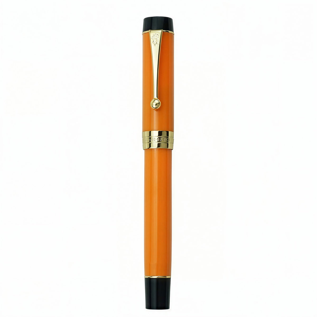 Caneta Tinteiro Jinhao Century 100 Orange Yellow - Ponta F Jinhao