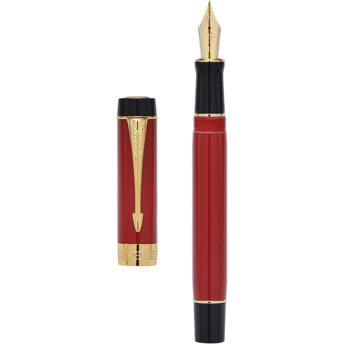 Caneta Tinteiro Jinhao Century 100 Palace Red - Ponta EF Jinhao
