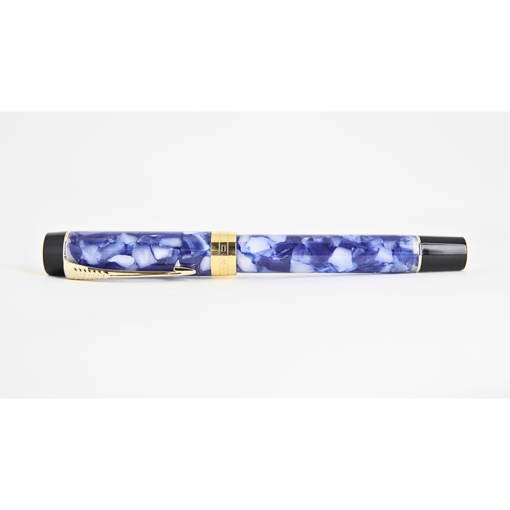Caneta Tinteiro Jinhao Century 100 Sea Blue - Ponta F Jinhao