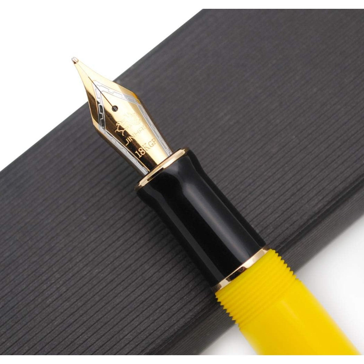 Caneta Tinteiro Jinhao Century 100 Yellow - Ponta F Jinhao