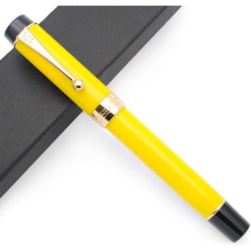 Caneta Tinteiro Jinhao Century 100 Yellow - Ponta F Jinhao