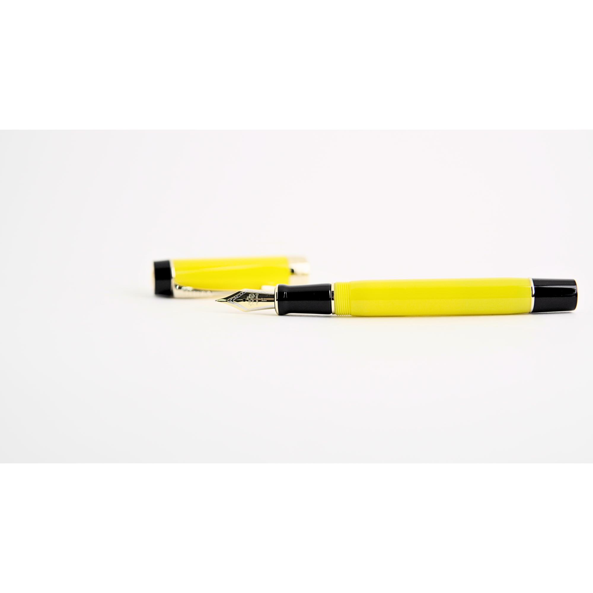 Caneta Tinteiro Jinhao Century 100 Yellow - Ponta F Jinhao