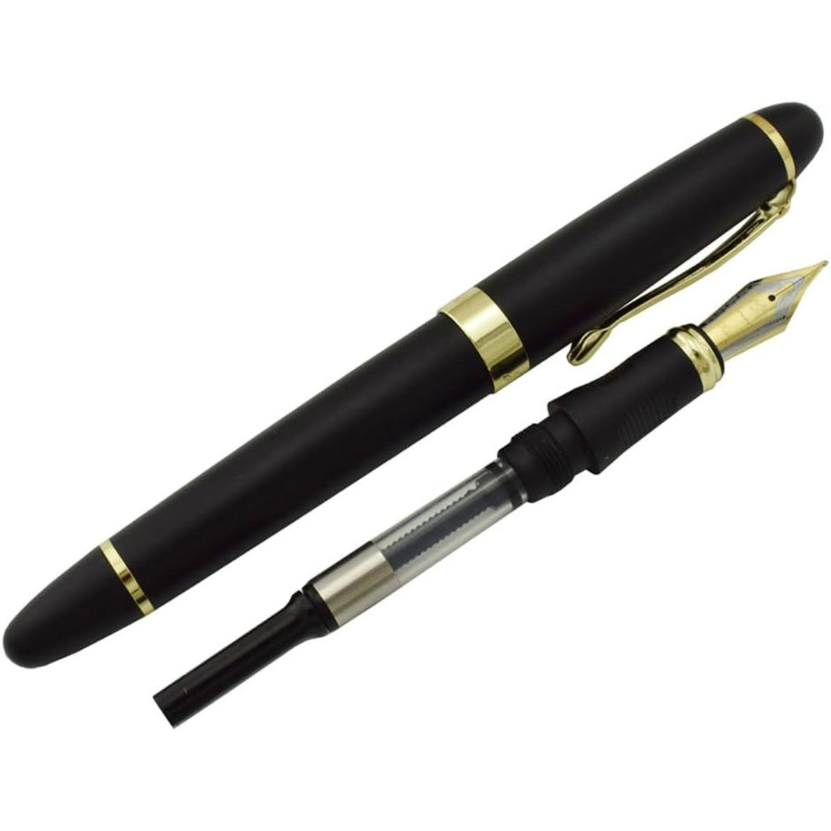 Caneta Tinteiro Jinhao x450 Matte Black - Ponta M Jinhao