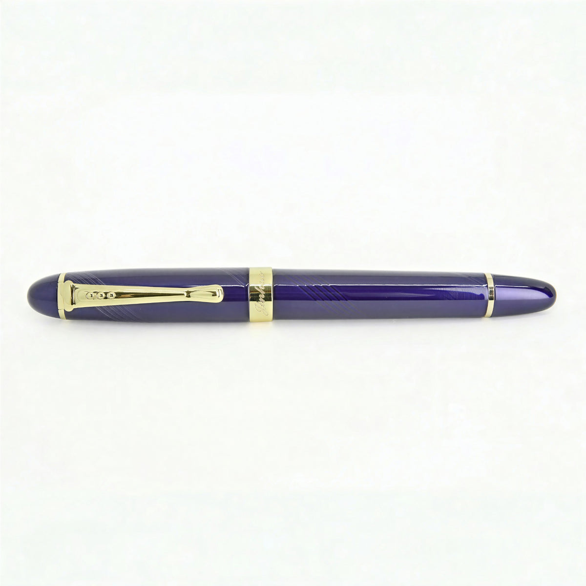 Caneta Tinteiro Jinhao x450 Spiral Blue - Ponta M Jinhao