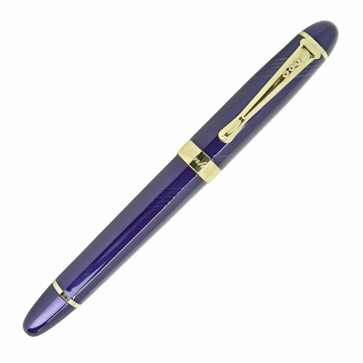 Caneta Tinteiro Jinhao x450 Spiral Blue - Ponta M Jinhao
