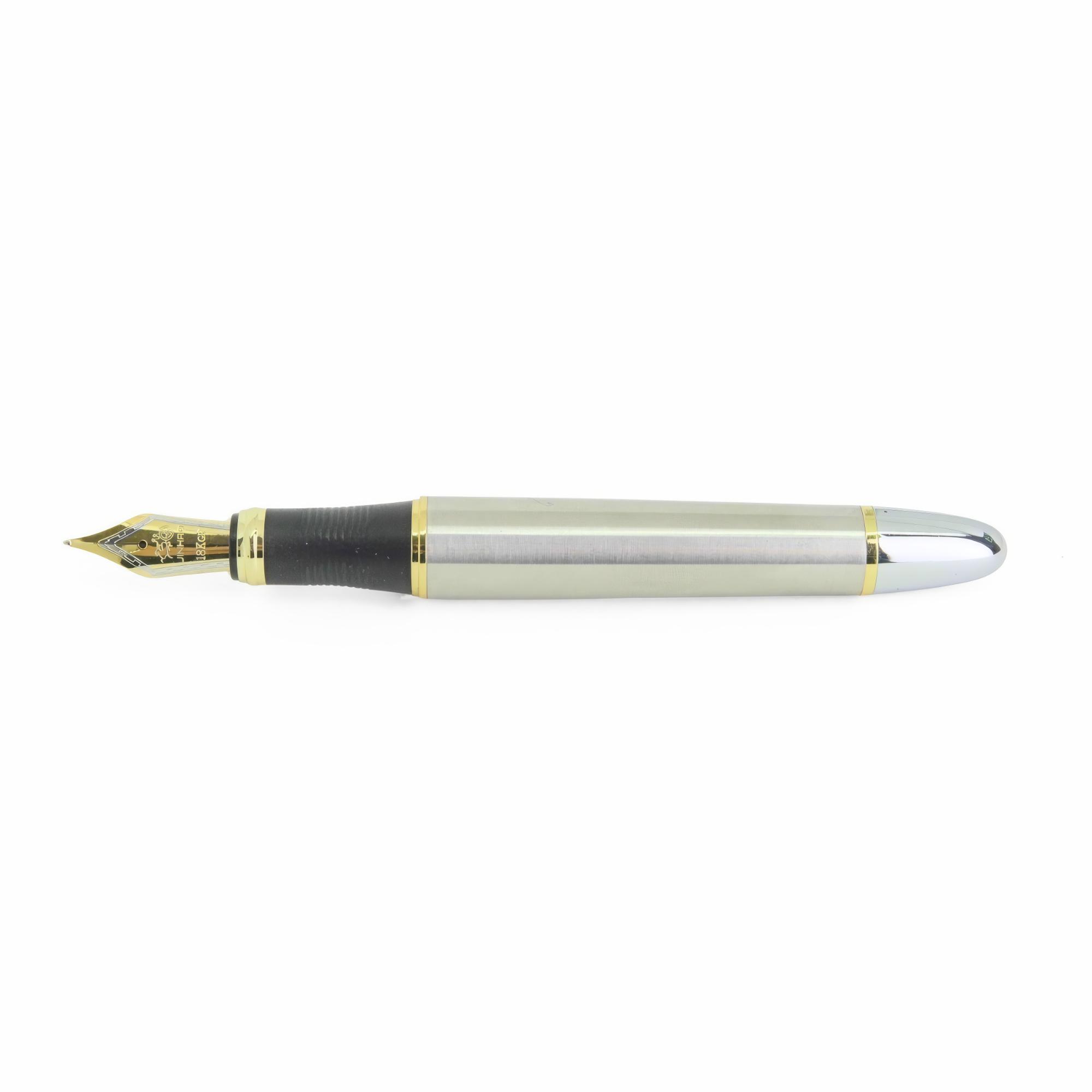 Caneta Tinteiro Jinhao x450 Steel - Ponta M Jinhao