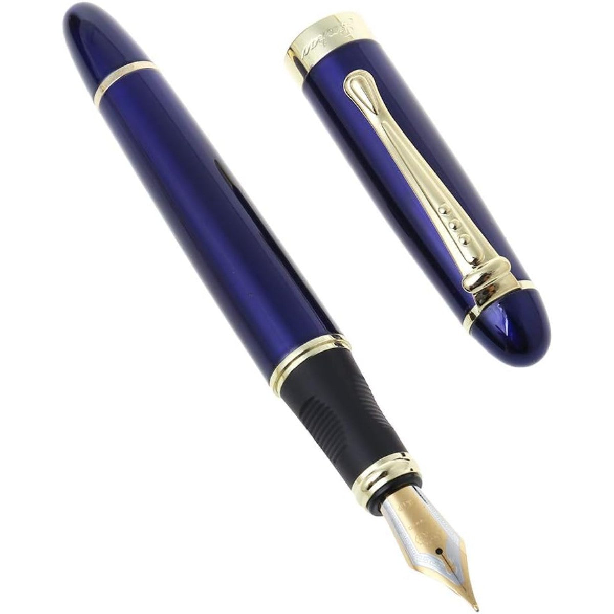 Caneta Tinteiro Jinhao x450 Transparent Blue - Ponta M Jinhao