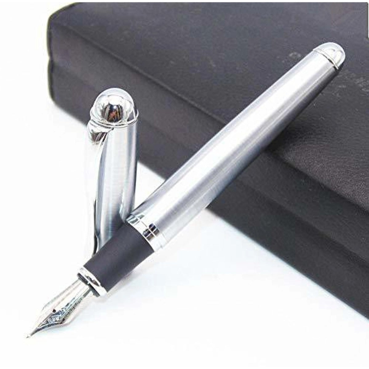 Caneta Tinteiro Jinhao x750 Champagne Silver - Ponta F Jinhao