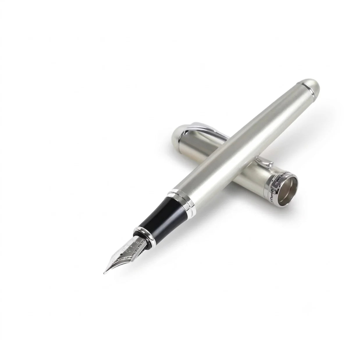 Caneta Tinteiro Jinhao x750 Champagne Silver - Ponta F Jinhao